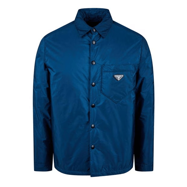 Prada Nylon Padded Overshirt Size US M / EU 48-50 / 2 - 1 Thumbnail