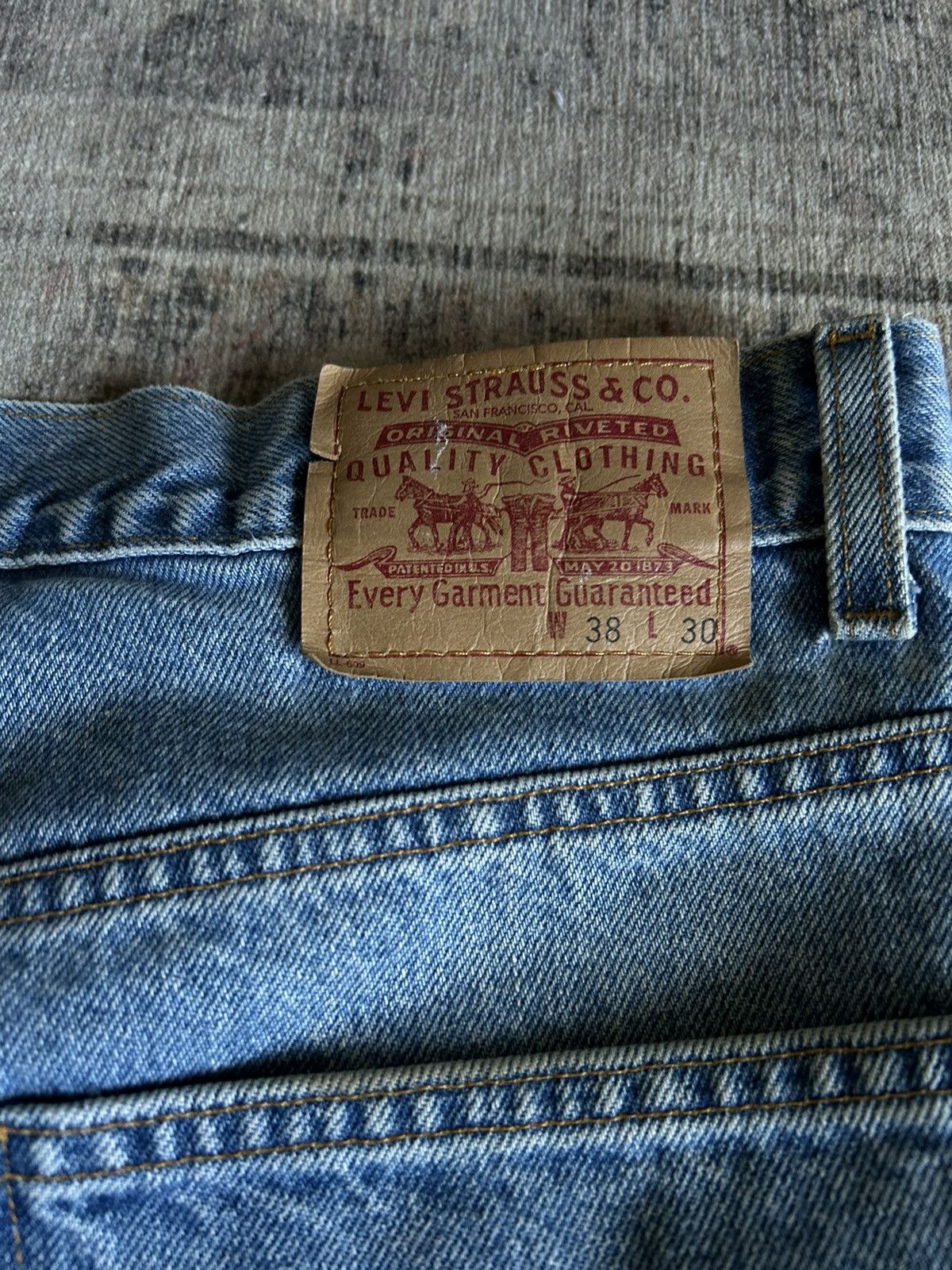 Levi's Levi’s Screen Printed Denim Size US 38 / EU 54 - 3 Thumbnail