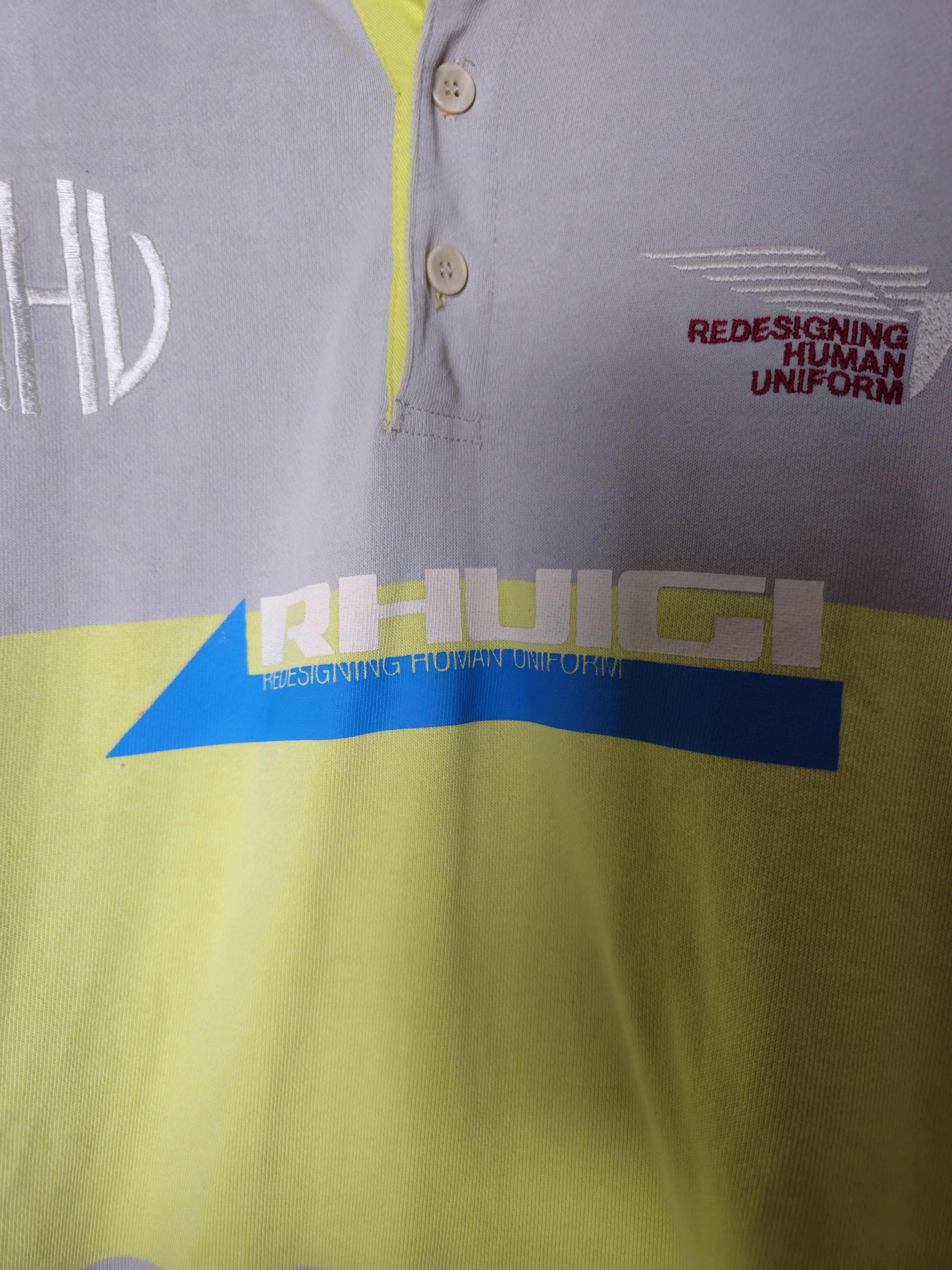 Rhude × Zara Long Sleeve Polo Rhude x Zara Rhuigi Size US M / EU 48-50 / 2 - 2 Thumbnail