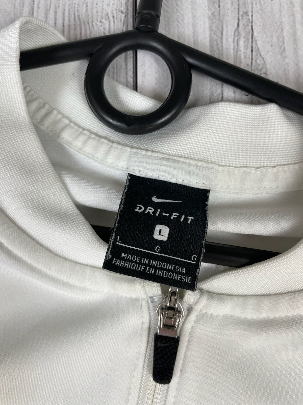 Nike Vintage nike Chelsea white track jacket size L logo Size US L / EU 52-54 / 3 - 4 Thumbnail