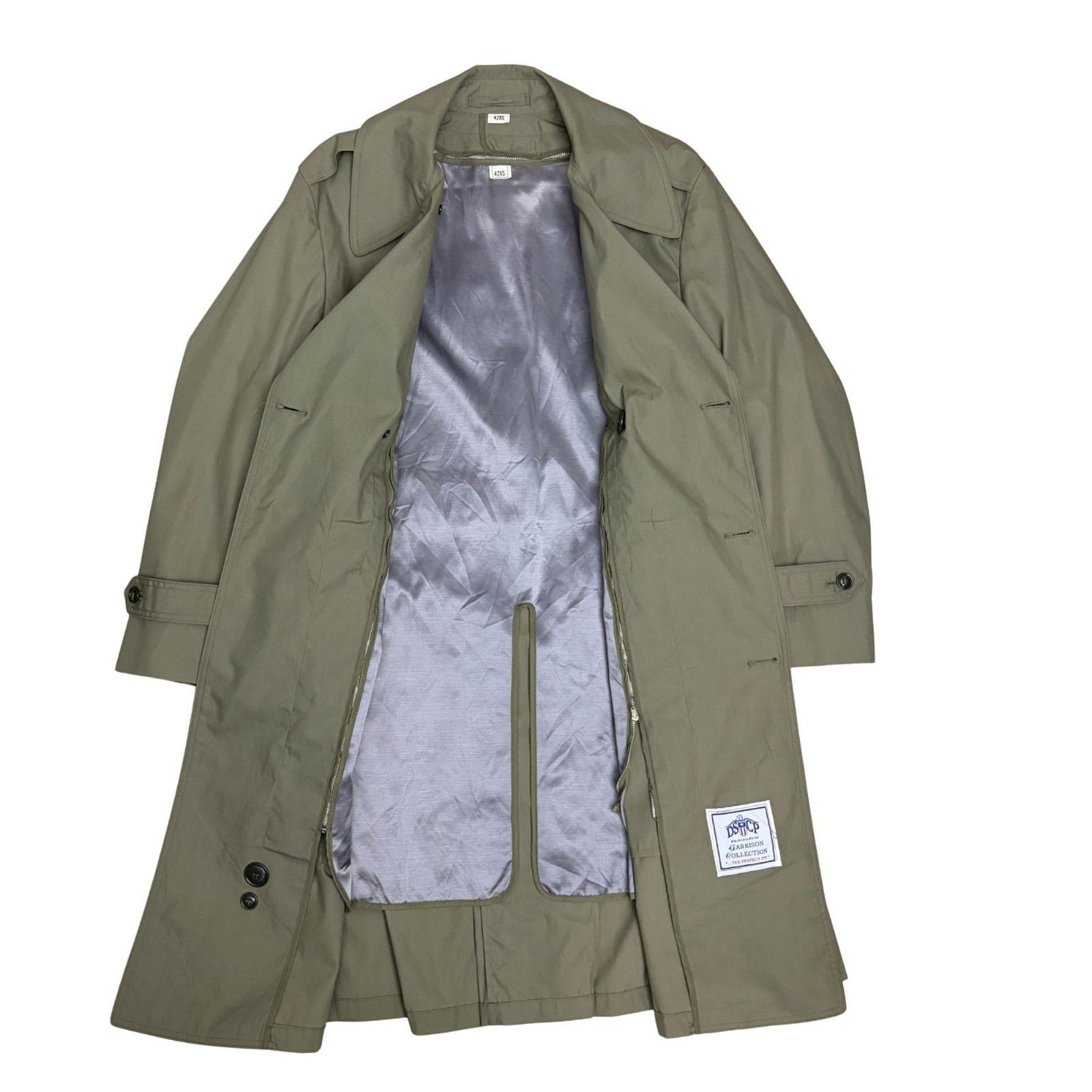 Other US ARMY NAVY MARINES DSCP Trench Coat Garrison Jacket Large Size US L / EU 52-54 / 3 - 2 Thumbnail