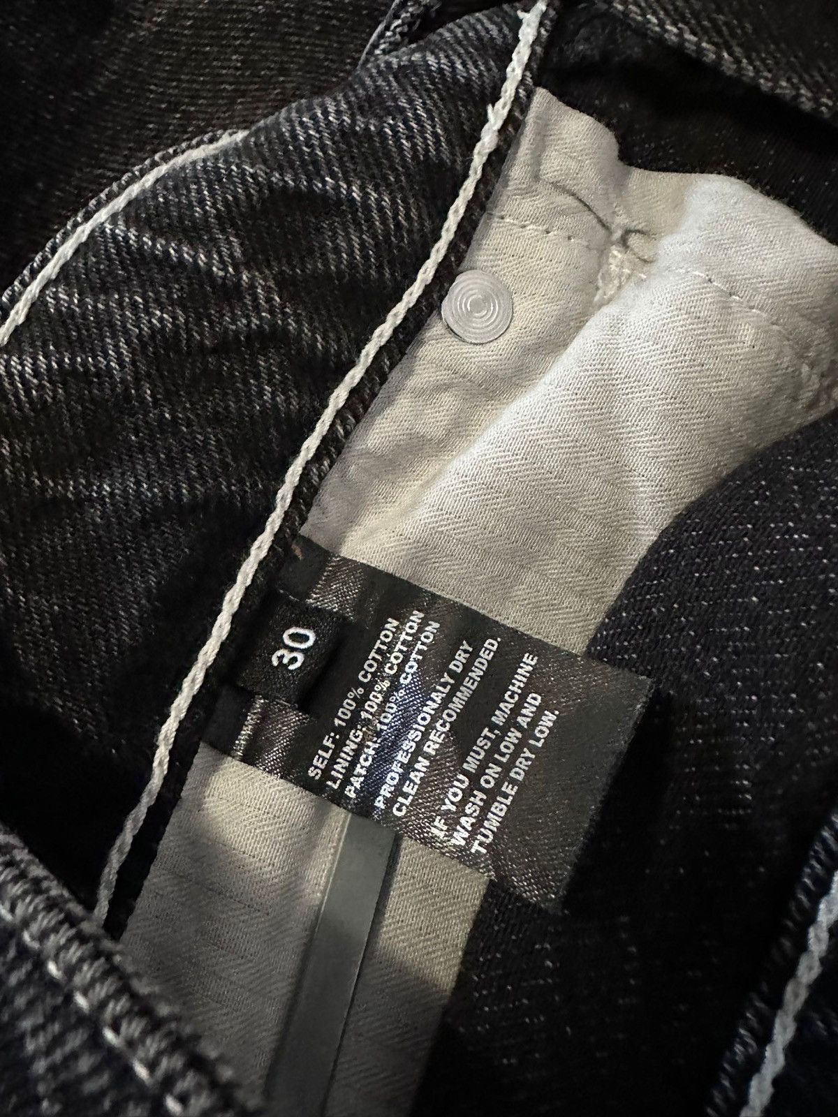 Revenge Revenge Skull Patch Jeans Size US 30 / EU 46 - 6 Thumbnail