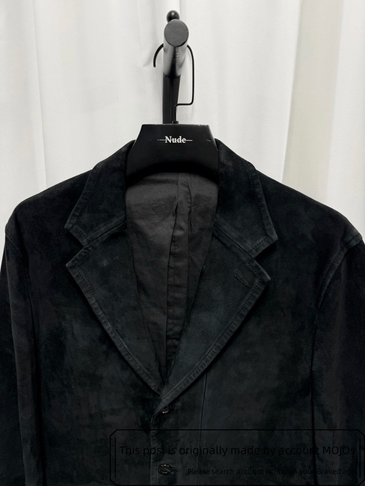 Yohji Yamamoto Sz 3 Yohji Yamamoto Suede Blazer mojos3127 Size US L / EU 52-54 / 3 - 4 Thumbnail