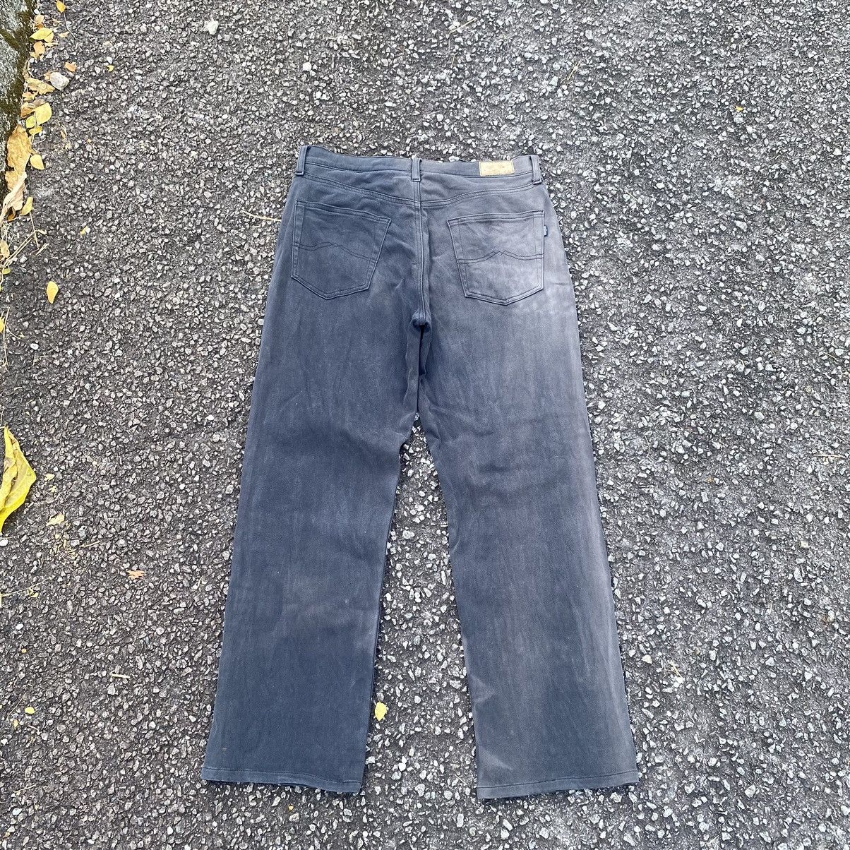 Japanese Brand × Vintage Vintage Bobson Faded Black Strecth Pants Size US 32 / EU 48 - 2 Thumbnail