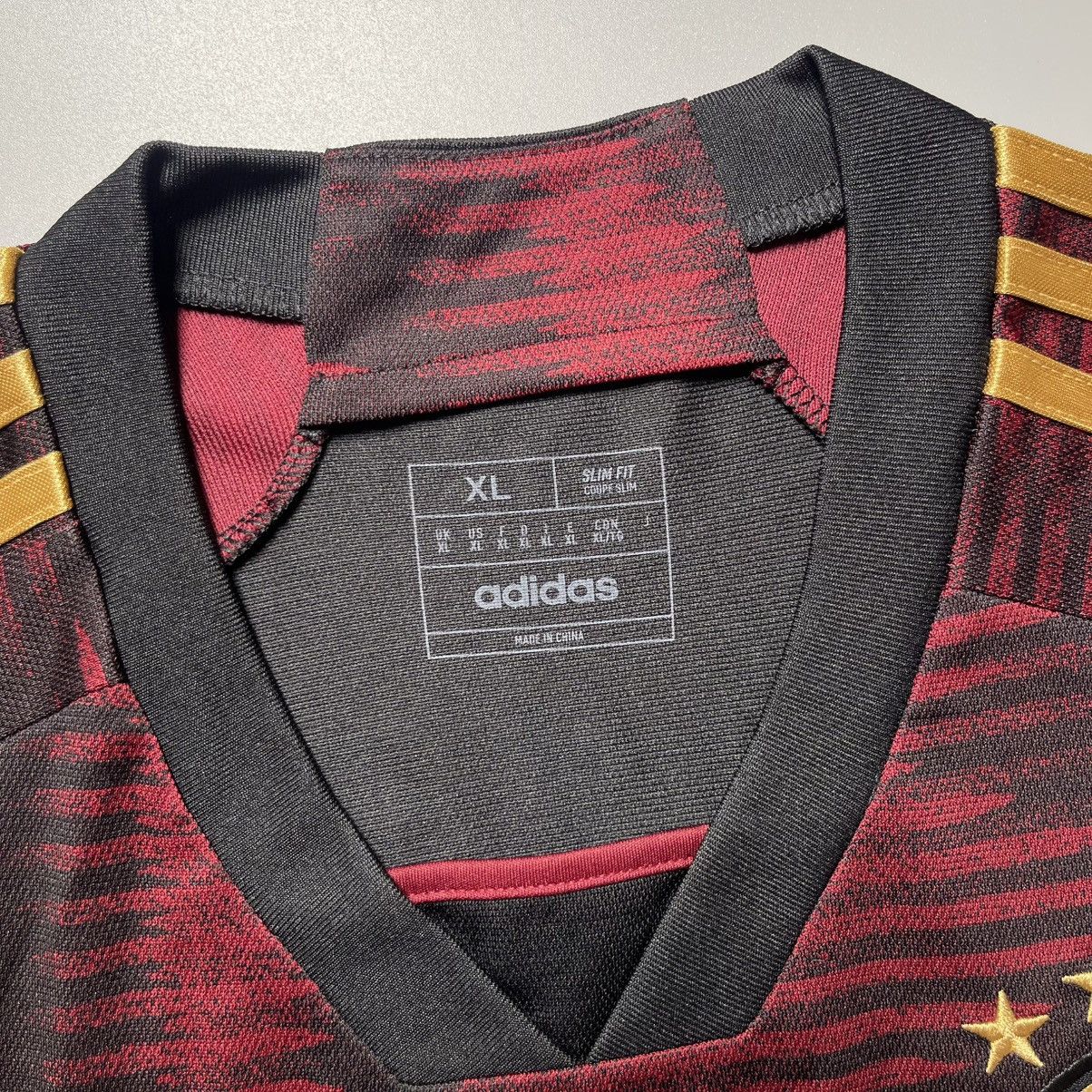Adidas GERMANY ADIDAS 2022 WORLD CUP SOCCER AWAY JERSEY #22 ADEYEMI Size US XL / EU 56 / 4 - 5 Thumbnail