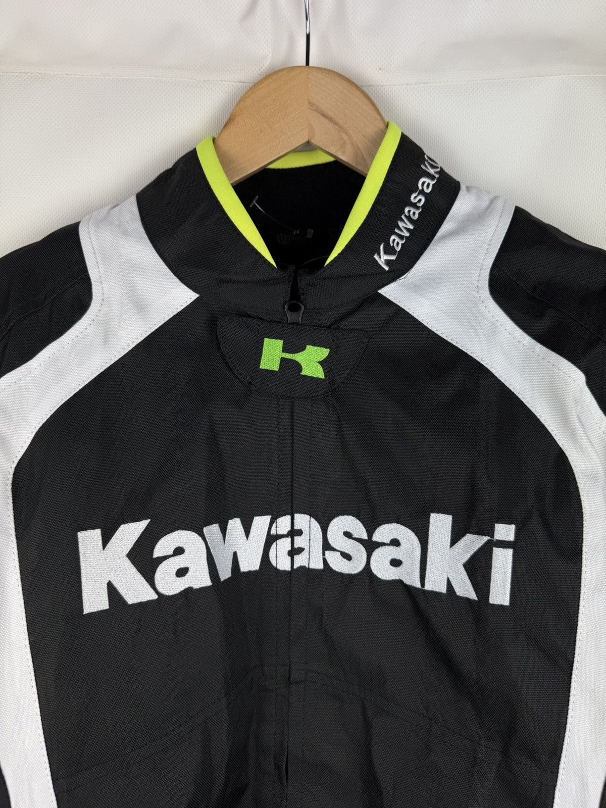 Other Kawasaki Men’s Big Logo Racing Motorcycle Jacket Size M Size US M / EU 48-50 / 2 - 8 Thumbnail