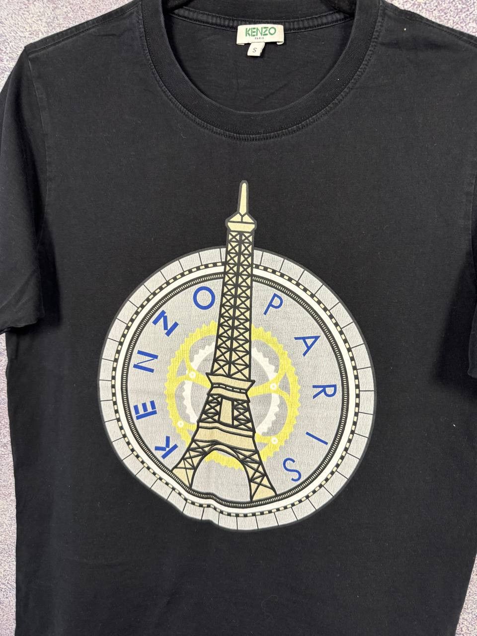 Kenzo Kenzo Paris Small Eiffel Tower T-Shirt Men's Size US S / EU 44-46 / 1 - 5 Thumbnail
