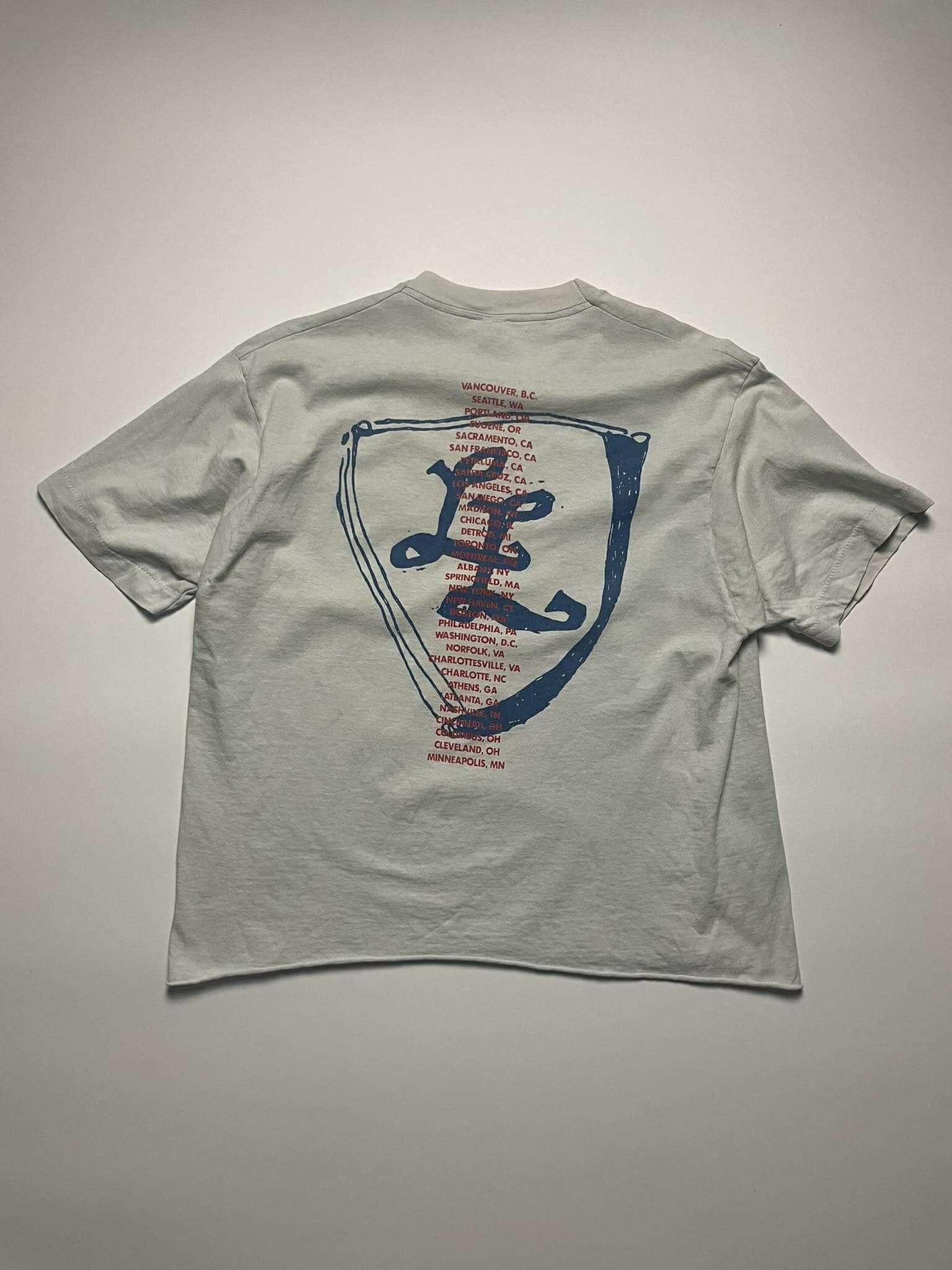 Band Tees × Vintage Vintage Los Lobos Cropped Band Shirt Size US L / EU 52-54 / 3 - 2 Thumbnail