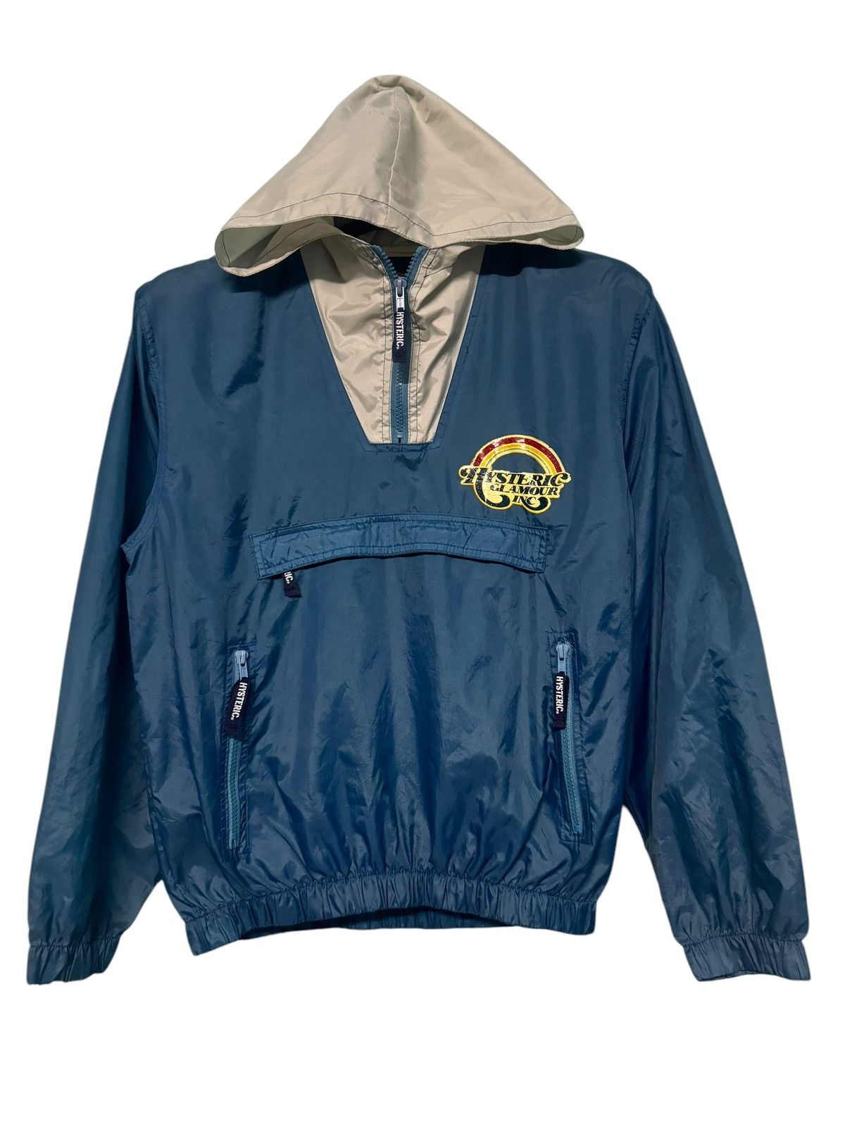 Hysteric Glamour HYSTERIC GLAMOUR INC PULL OVER HOODIE WINDBRAEKER NYLON Size US M / EU 48-50 / 2 - 2 Thumbnail
