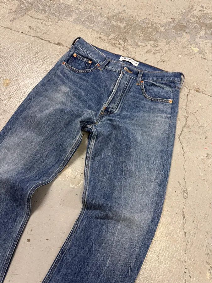 Balenciaga × Designer × Vintage SS2017 Balenciaga Blue Denim Jeans Size US 30 / EU 46 - 5 Thumbnail