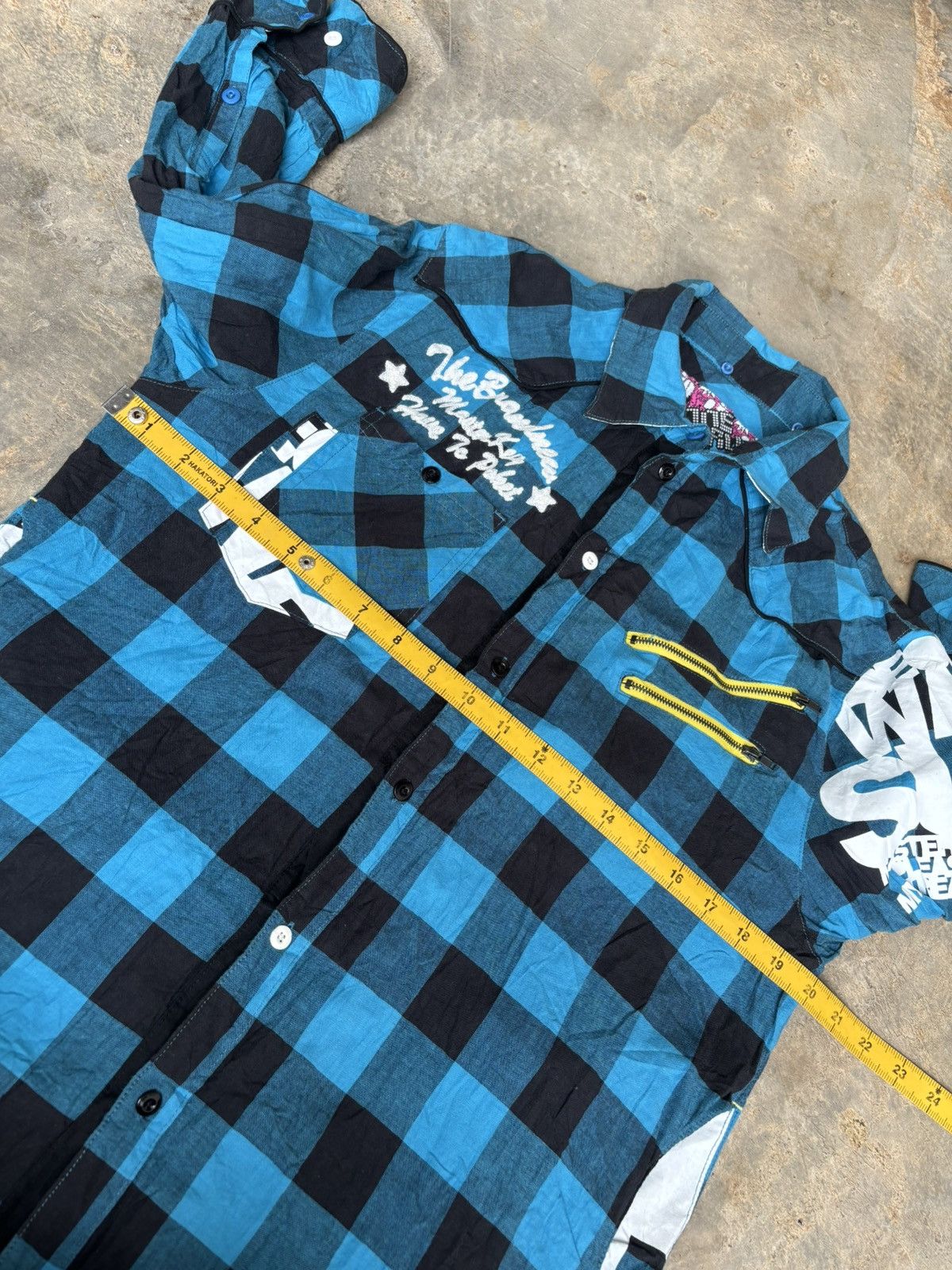 Hysteric Glamour Y2k Clone Deugfiu Ifwixwasnine Punk Style Shirt Size US L / EU 52-54 / 3 - 14 Thumbnail