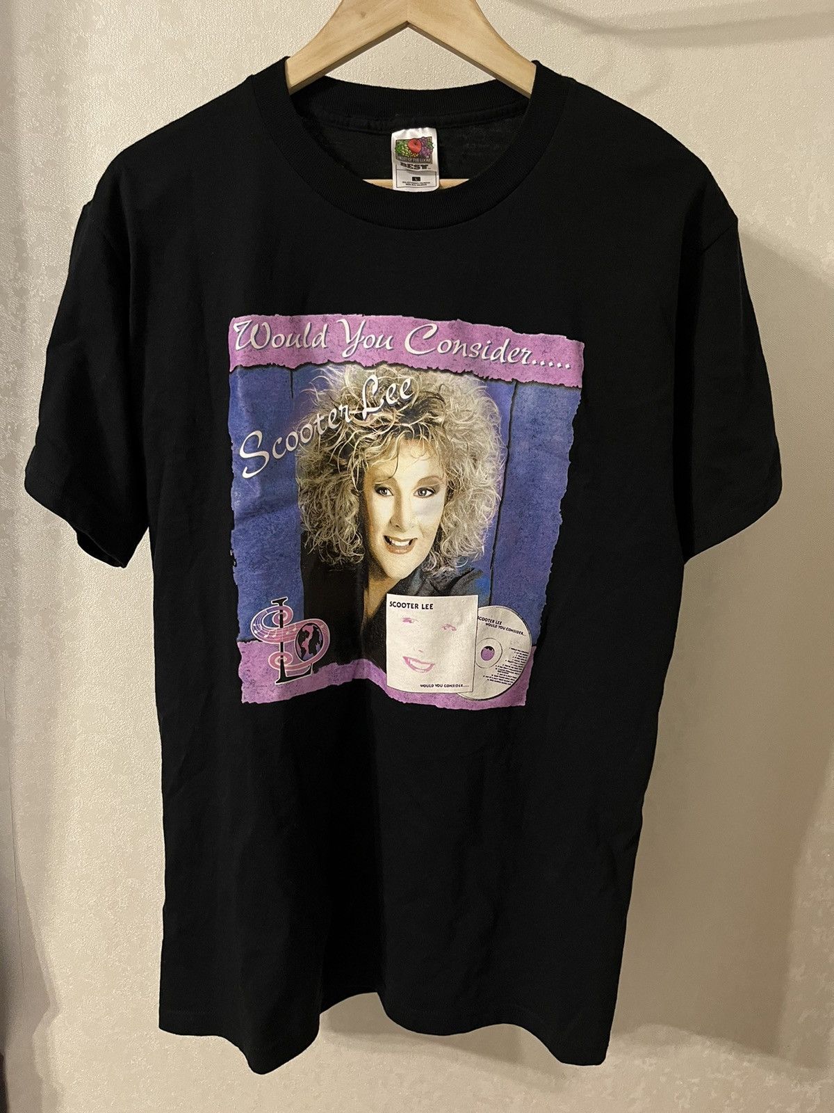 Other Scooter Lee x2 Vintage 90s T Shirts Signed Size US L / EU 52-54 / 3 - 5 Thumbnail