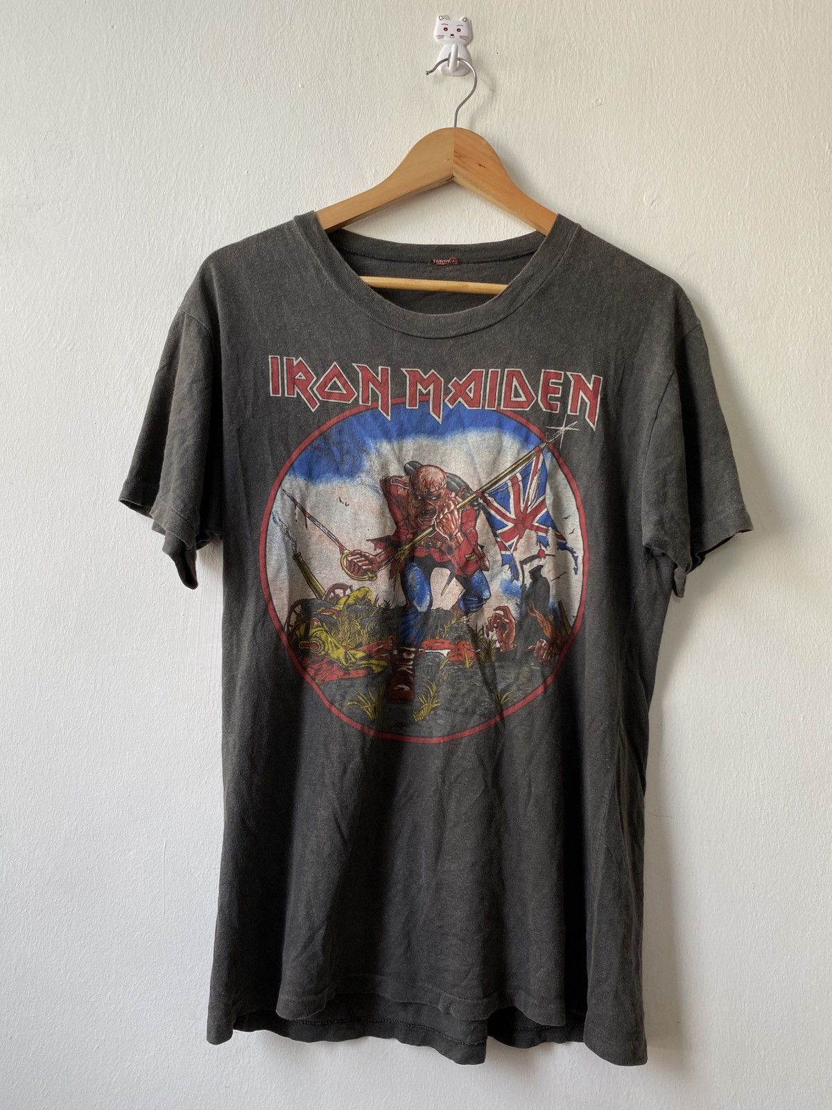 Band Tees × Iron Maiden × Vintage Vintage 90s Iron Maiden Band Tee Size US M / EU 48-50 / 2 - 1 Thumbnail