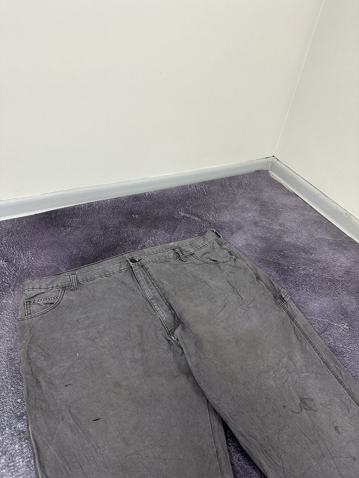Dickies Vintage Dickies Cargo Carpenter Opium Distressed Work Pants Size US 42 / EU 58 - 13 Thumbnail