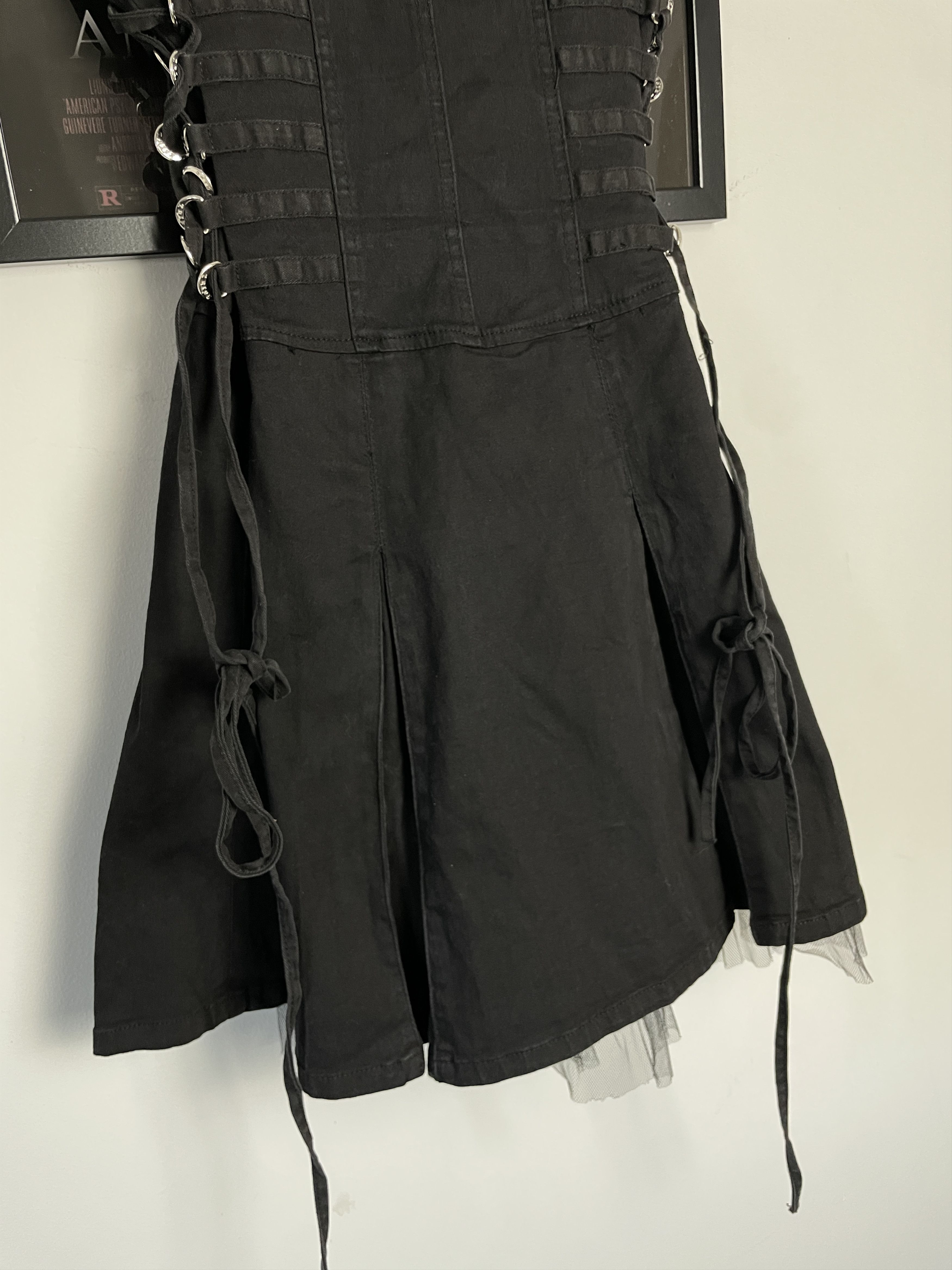 If Six Was Nine × Tripp NYC Tripp Nyc Mini Dress goth Size L / US 10 / IT 46 - 6 Thumbnail