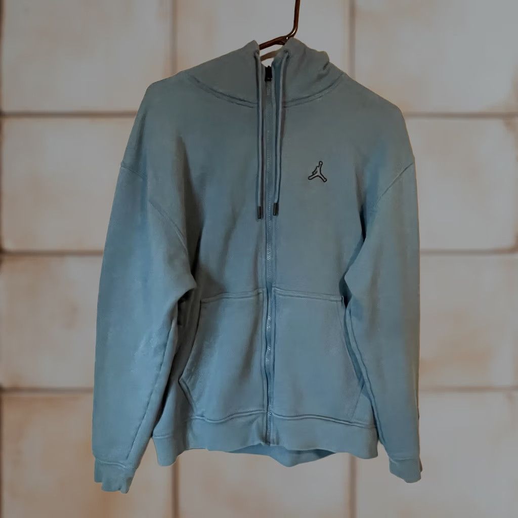 Jordan Brand Jordan Jumpman Full Zip Women’s L Blue Hoodie Jacket J2095 Size L / US 10 / IT 46 - 1 Thumbnail