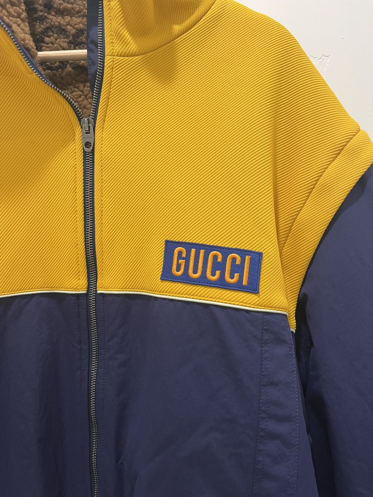 Gucci Gucci Two-Tone Technical Jersey Jacket w/ Detachable Sleeves Size US M / EU 48-50 / 2 - 2 Thumbnail