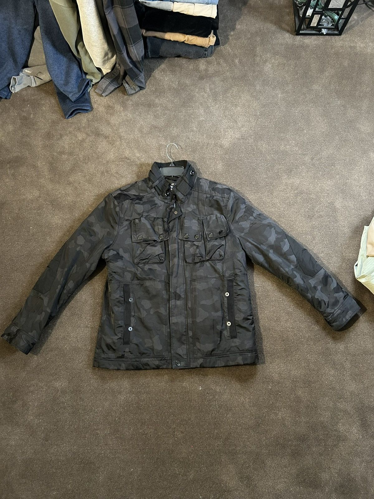 G-Star G-Star Black Camo Jacket Size US XL / EU 56 / 4 - 1 Thumbnail