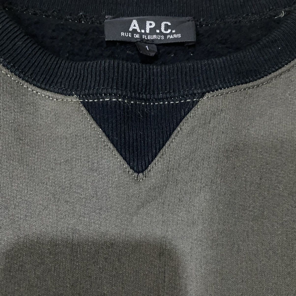 A.P.C. ☀️Nice design APC plain sweatshirt Size US S / EU 44-46 / 1 - 5 Thumbnail