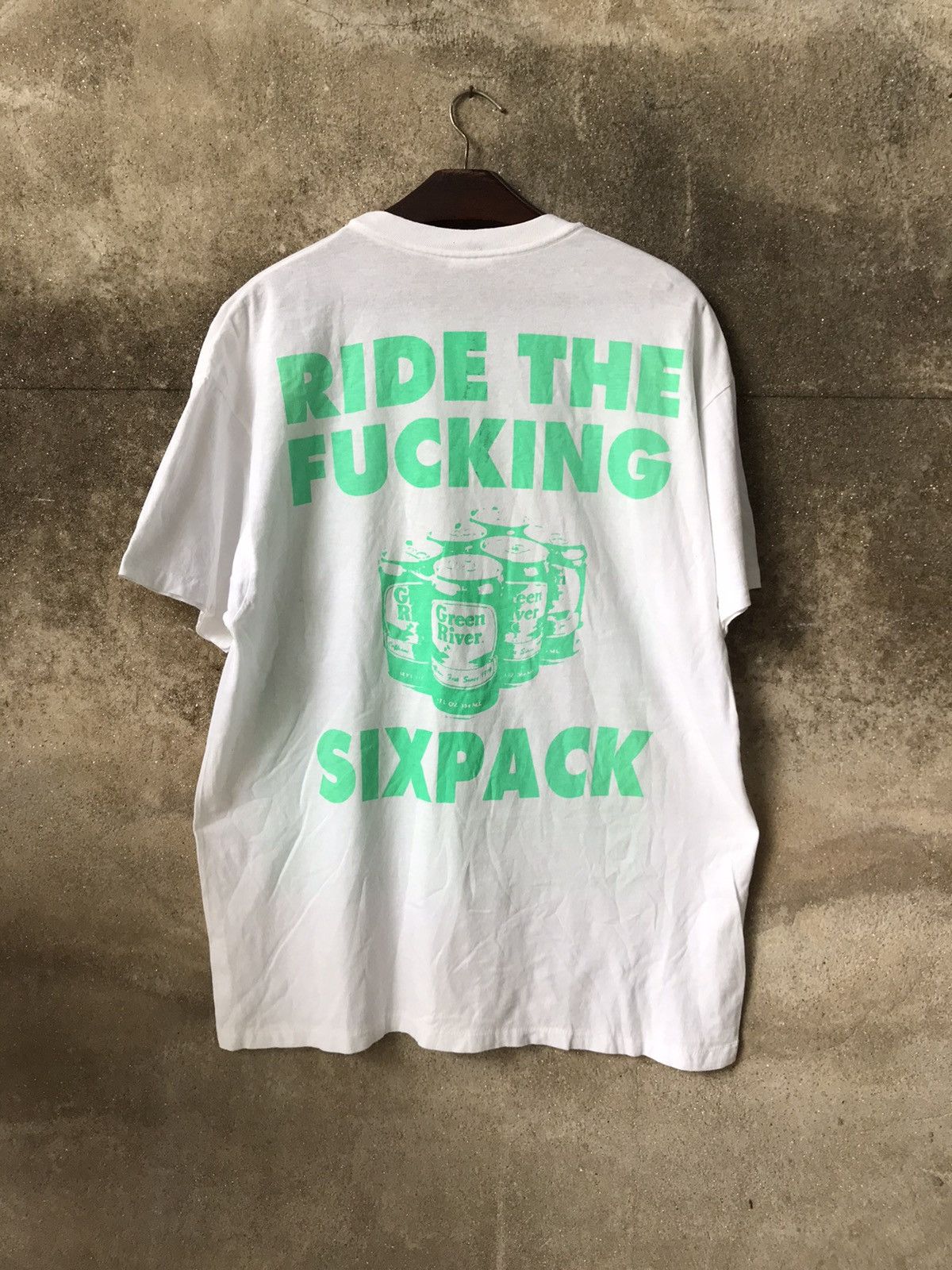 Band Tees × Vintage Vintage 90s Green River Shirt Size US L / EU 52-54 / 3 - 5 Thumbnail