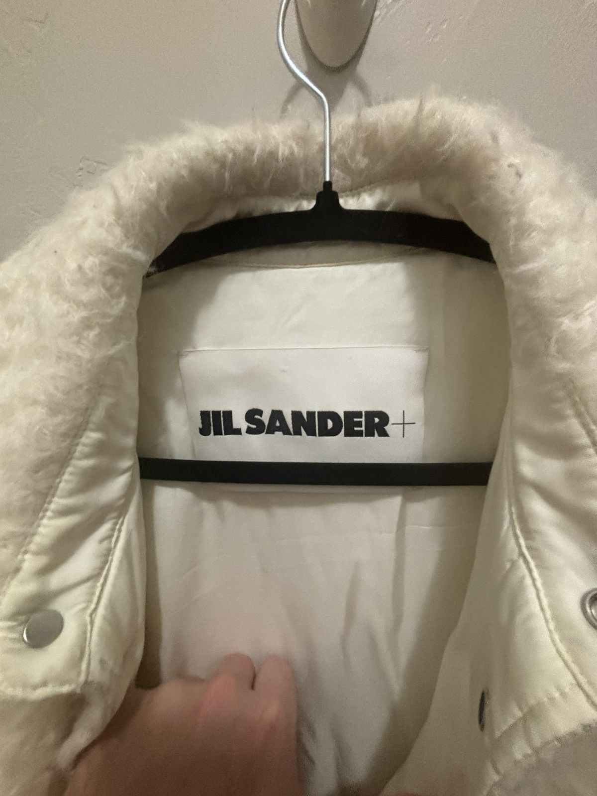 Jil Sander Jil Sander Off White Press-Stud Jacket Size US M / EU 48-50 / 2 - 6 Thumbnail