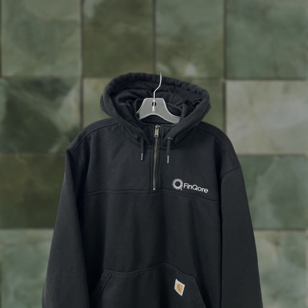 Carhartt Carhartt Rain Defender Hoodie Mens M Black Loose Fit Pullover L/S TS0617-M Size US M / EU 48-50 / 2 - 1 Thumbnail