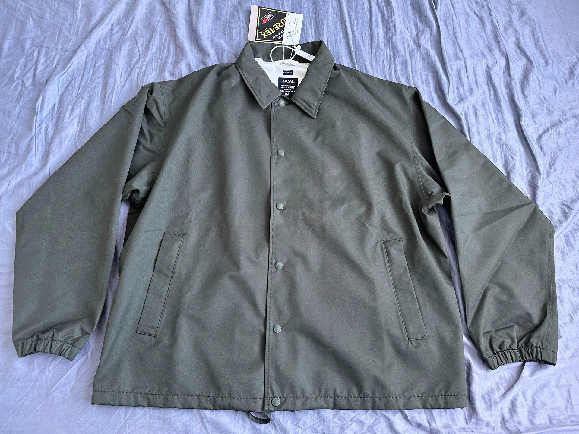 Nanamica NANAMICA 22AW 2L GORE-TEX COACH JACKET XL SUAF284U Size US XL / EU 56 / 4 - 1 Thumbnail