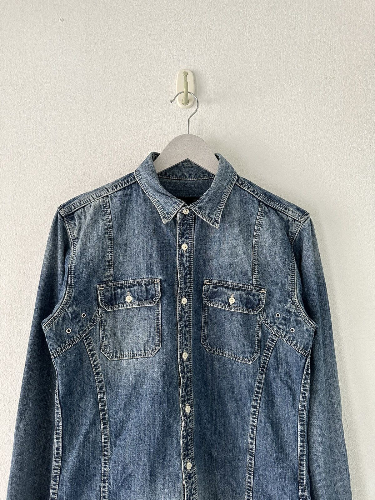 Kiminori Morishita × Tete Homme Archive Tete Homme denim shirt Size US M / EU 48-50 / 2 - 13 Thumbnail