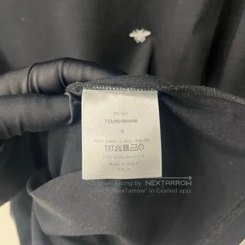 Dior Dior Black Cotton Short Sleeve T. Size S / US 4 / IT 40 - 4 Thumbnail