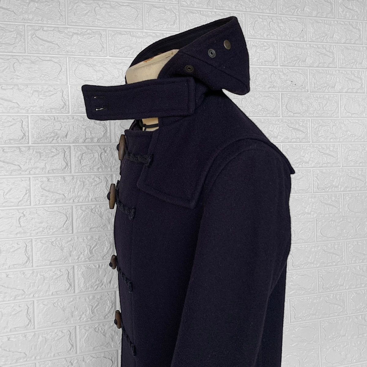 Comme des Garcons CDGH X GLOVERALL DUFFLE COAT WOOL JACKET HOODIE Size US S / EU 44-46 / 1 - 13 Thumbnail