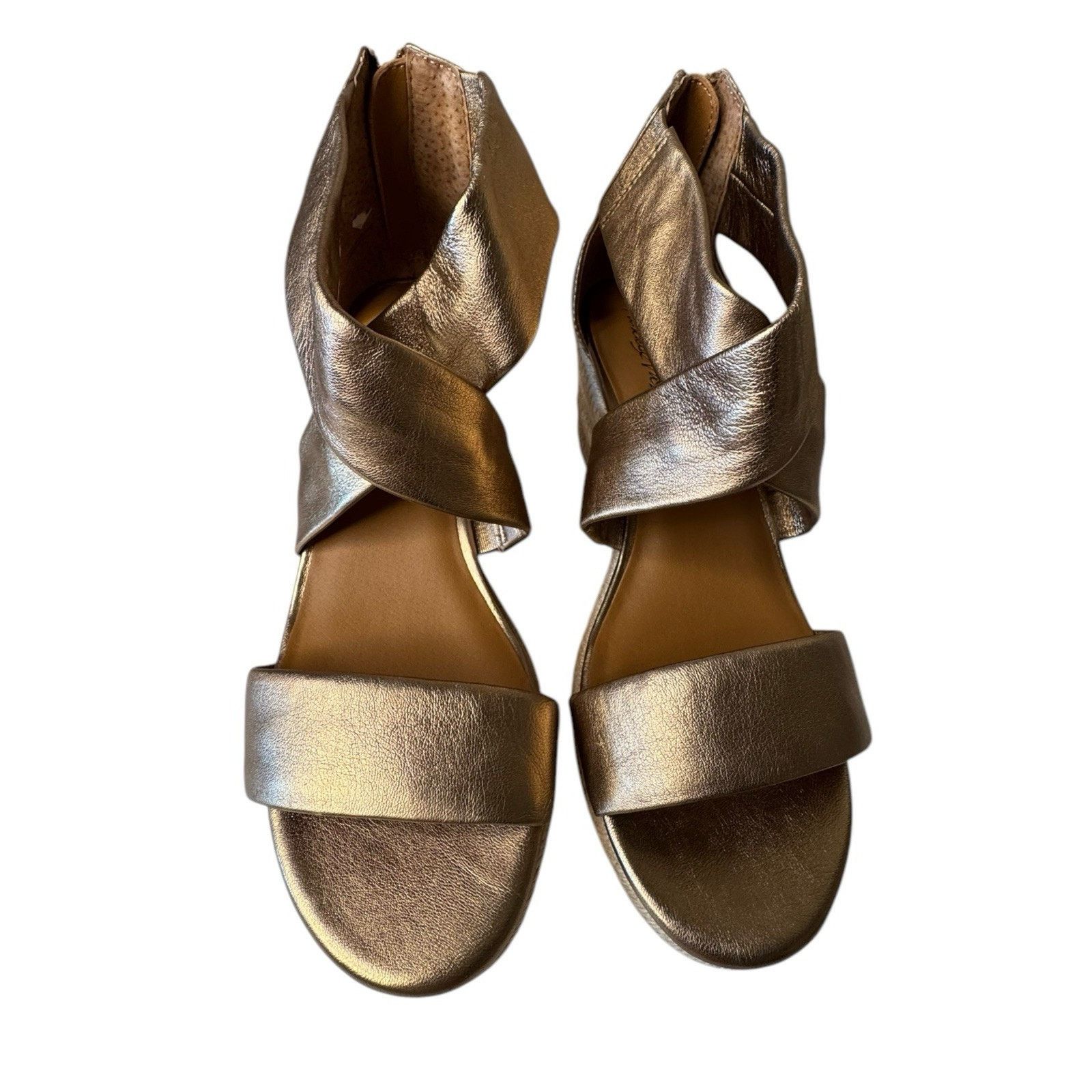 Patricia Nash Patricia Nash NEW Rubia Leather Espadrille Wedge Sandals Size US 11 / IT 41 - 2 Thumbnail