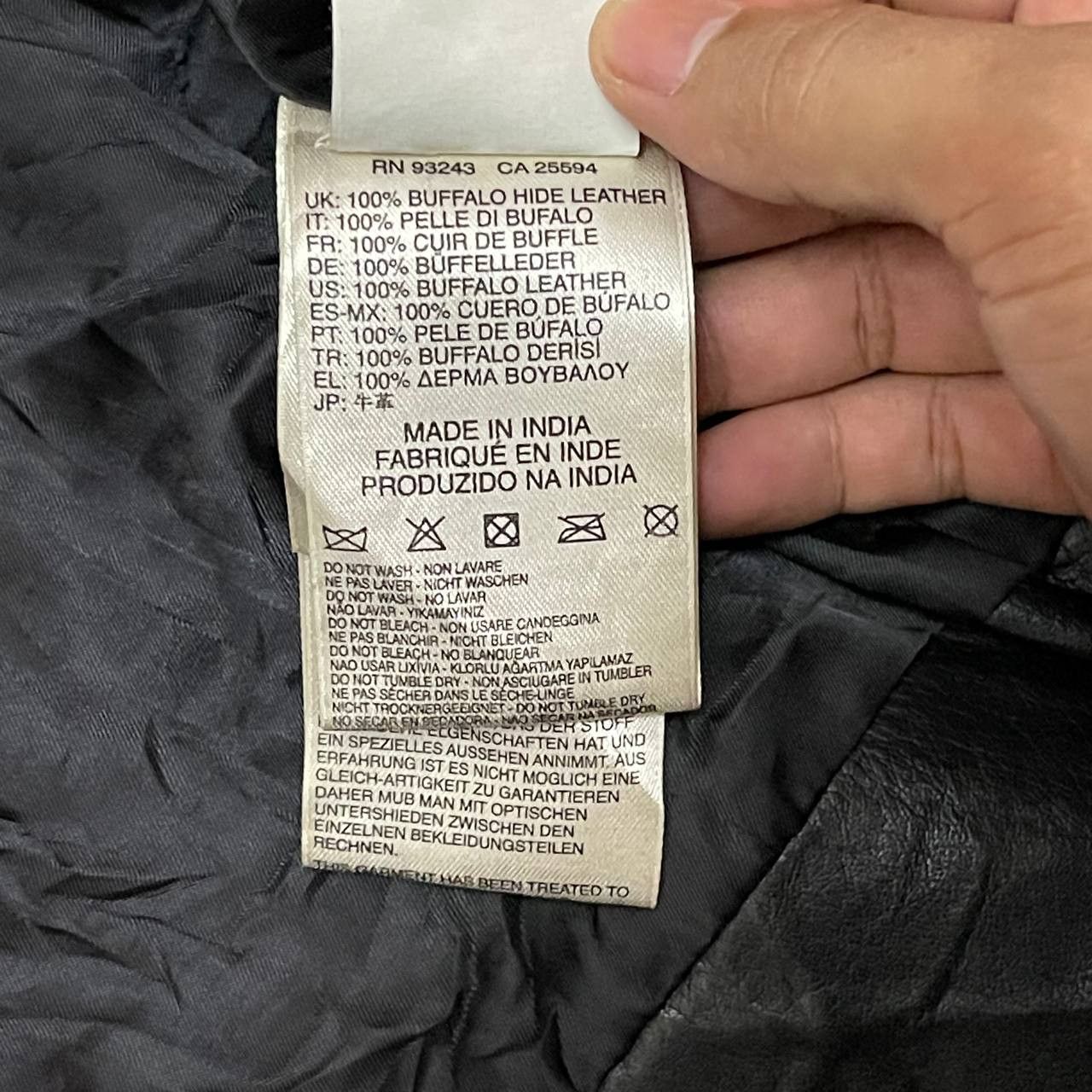 Diesel Vintage Diesel Superior Motorcycle Buffalo Leather Jacket Size US S / EU 44-46 / 1 - 9 Thumbnail