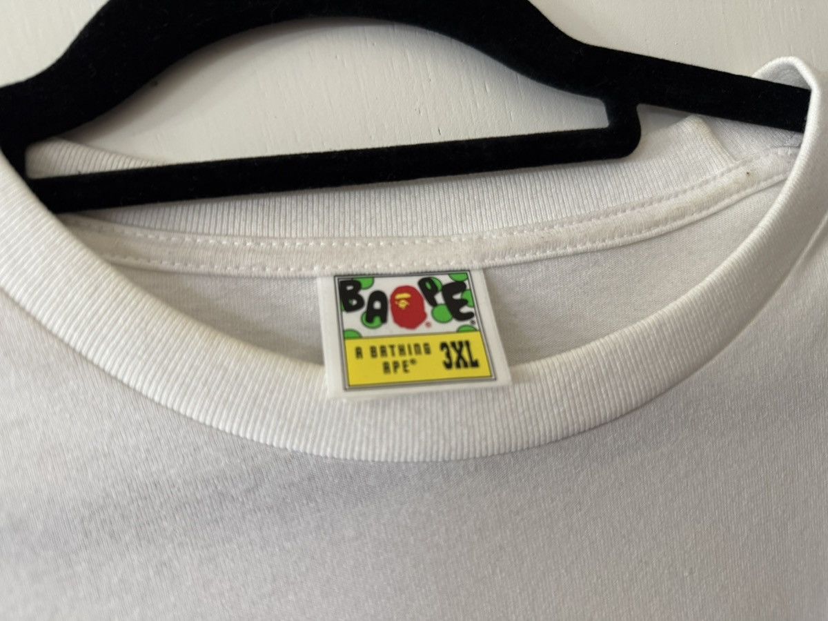 Bape BAPE white and blue shirt Size US XXL / EU 58 / 5 - 3 Thumbnail