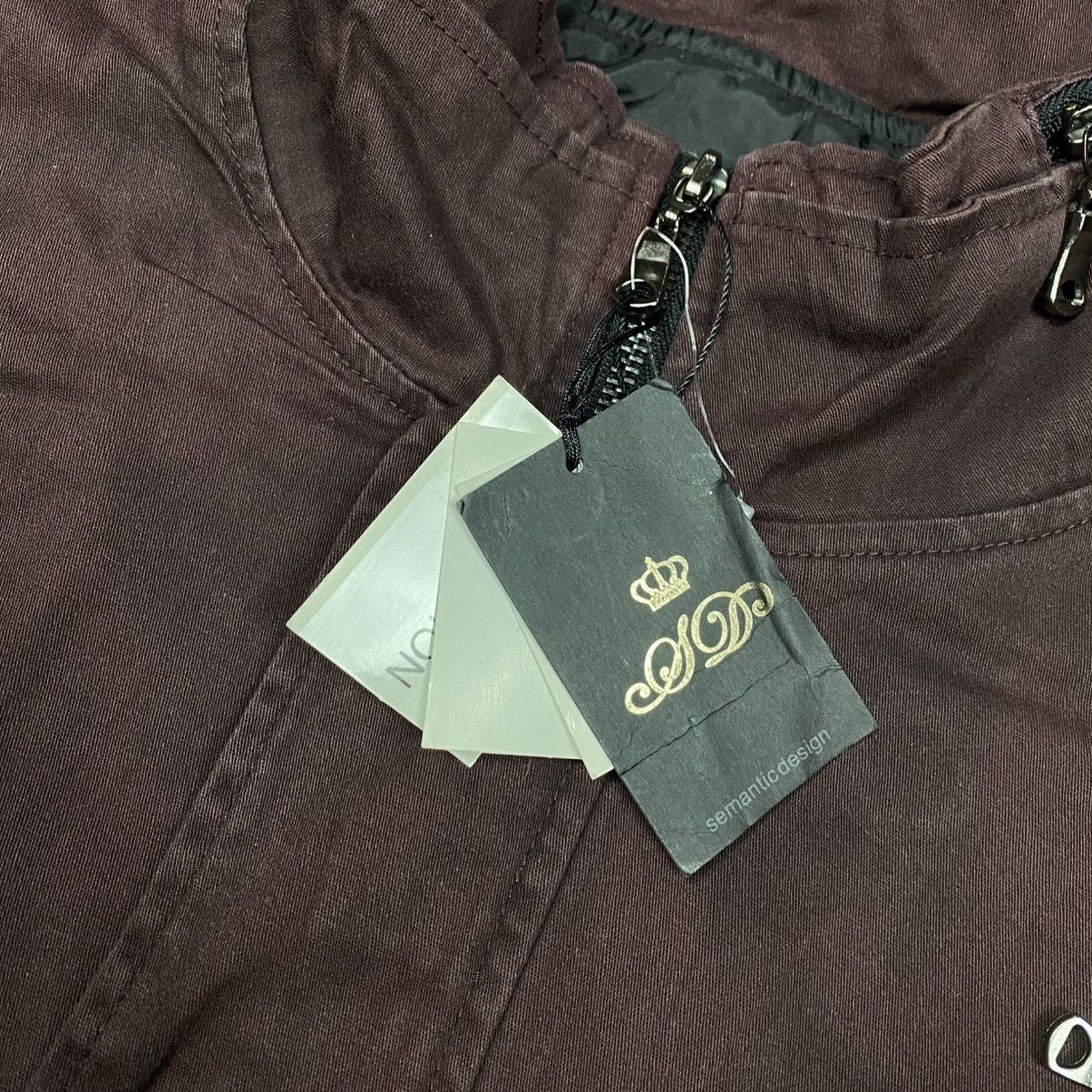 BUFFALO BOBS 2000s Semantic Design - Vkei Style Red Wine Bono Jacket Size US M / EU 48-50 / 2 - 6 Thumbnail
