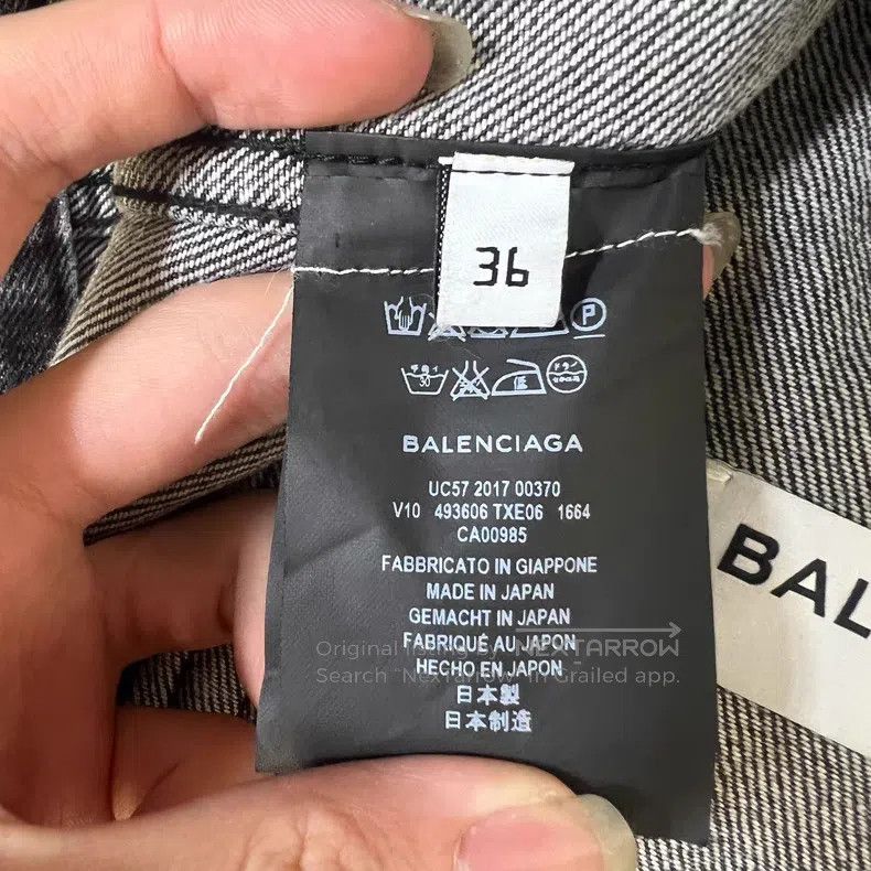 Balenciaga Balenciaga Denim jacket Size XS / US 0-2 / IT 36-38 - 3 Thumbnail