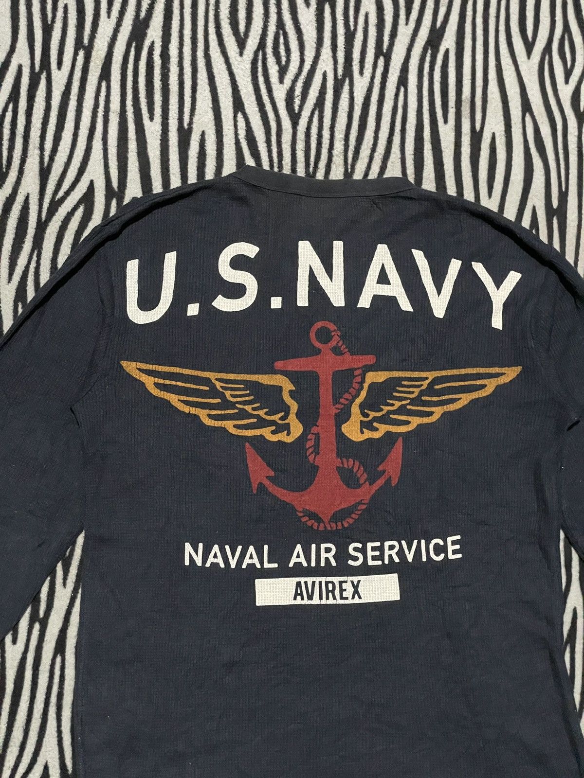 Avirex Avirex US Navy Naval Air Service Shirt Size US L / EU 52-54 / 3 - 6 Thumbnail
