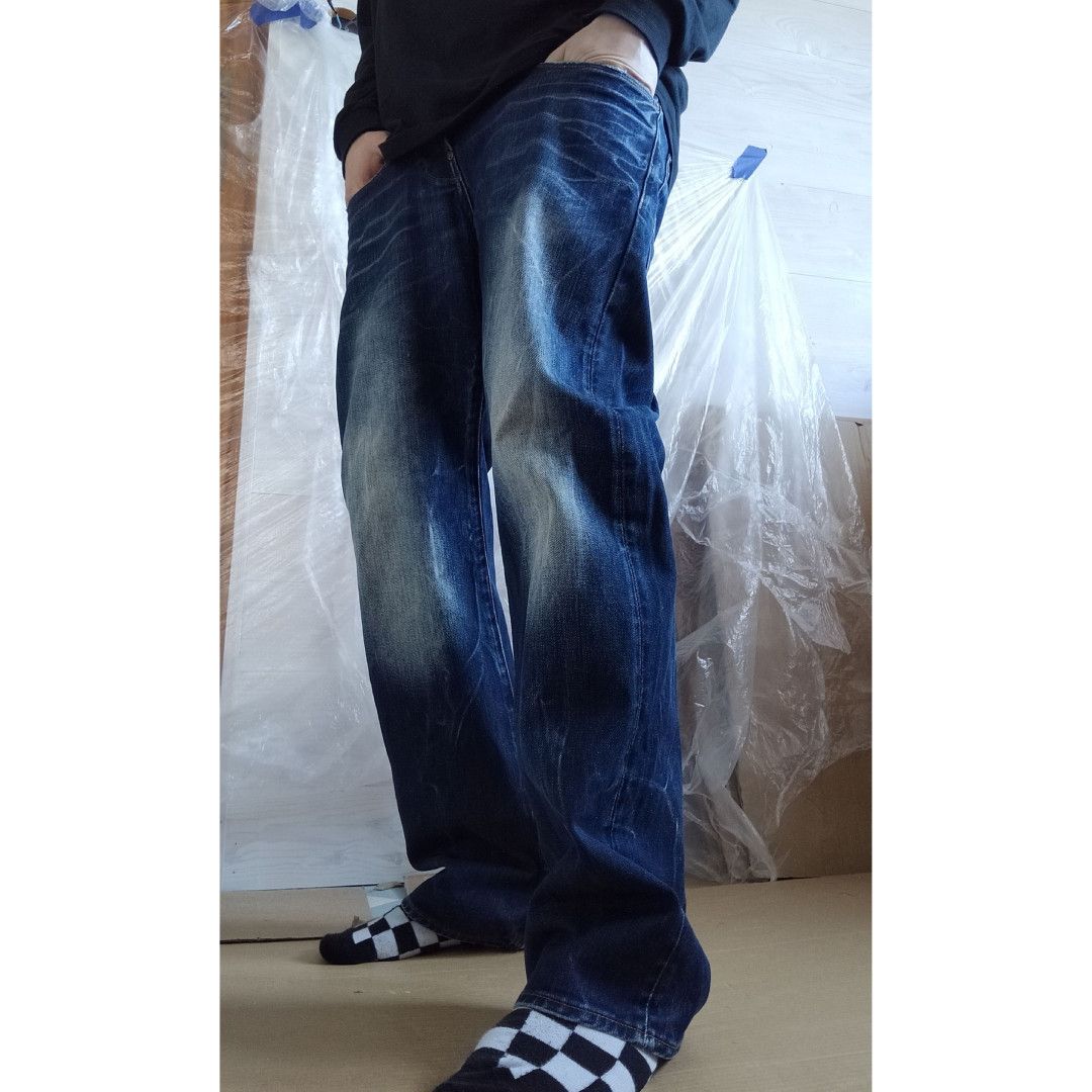 G-Star G-STAR Flared Pants Raw Baggy Denim Goth GS RAW Size US 32 / EU 48 - 1 Thumbnail