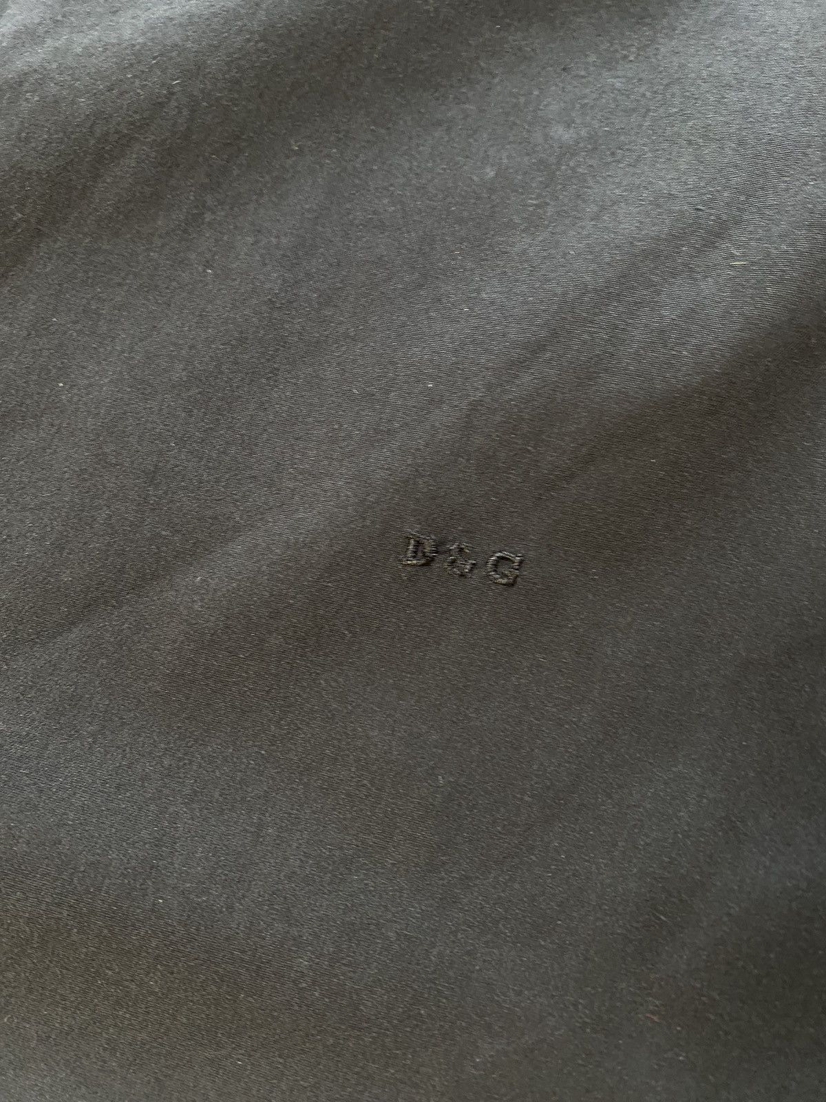 Dolce & Gabbana × Vintage Vintage Dolce & Gabbana D&G Slim Black Shirt Button Up Mini Size US L / EU 52-54 / 3 - 5 Thumbnail
