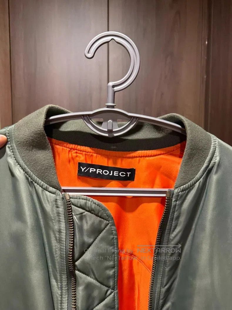 Yohji Yamamoto Y/Project Green Bomber Jacket. Size US S / EU 44-46 / 1 - 3 Thumbnail