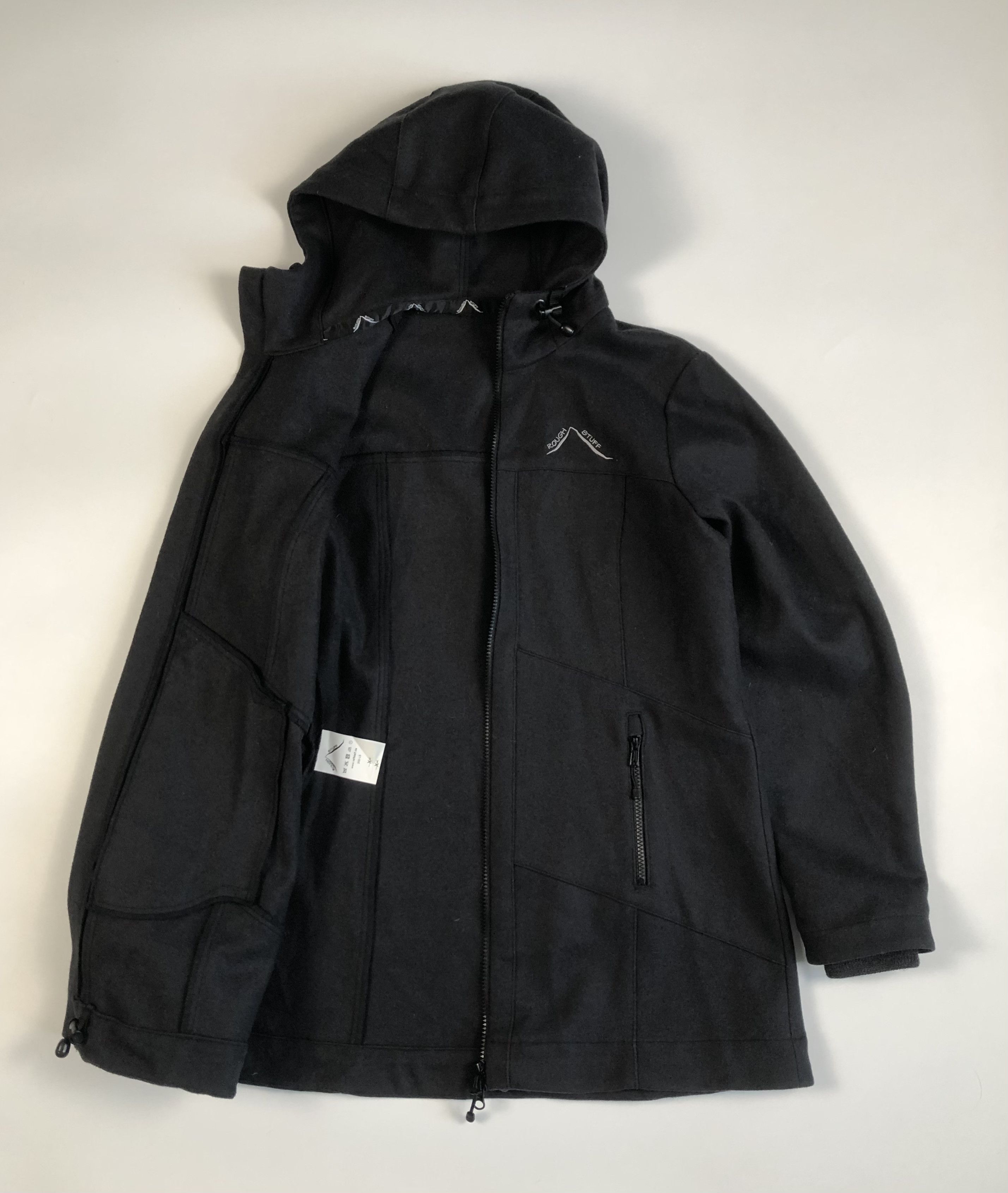Other Rough Stuff Anthrazit Wool Coat Size L / US 10 / IT 46 - 4 Thumbnail