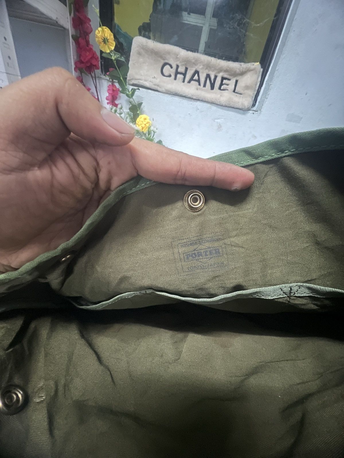 Porter Porter Green Shoulder Bag Size ONE SIZE - 8 Thumbnail