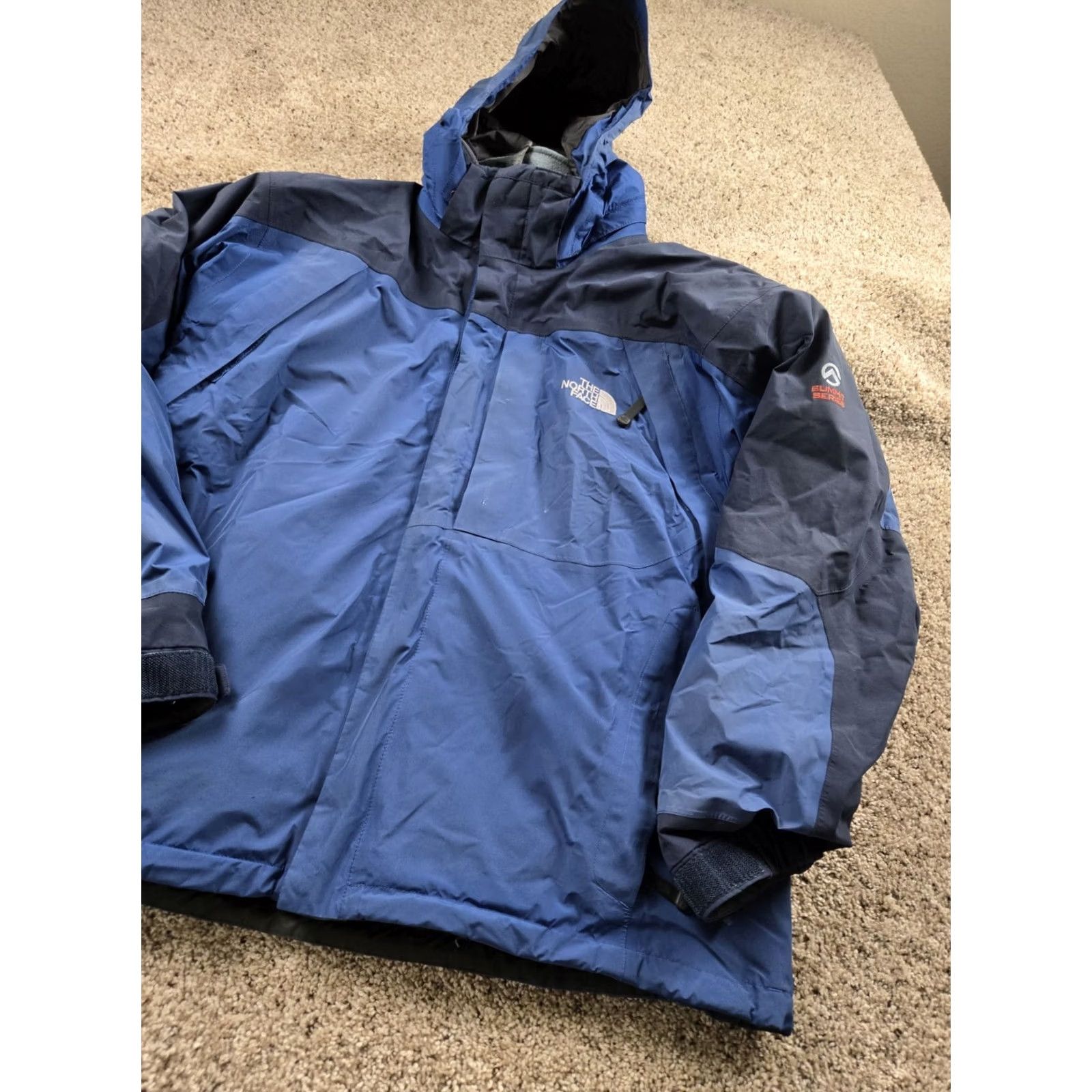 The North Face VINTAGE The North Face Summit Series Jacket XL Mens Blue Gore-Tex XCR Lined Jacket Size US XL / EU 56 / 4 - 2 Thumbnail