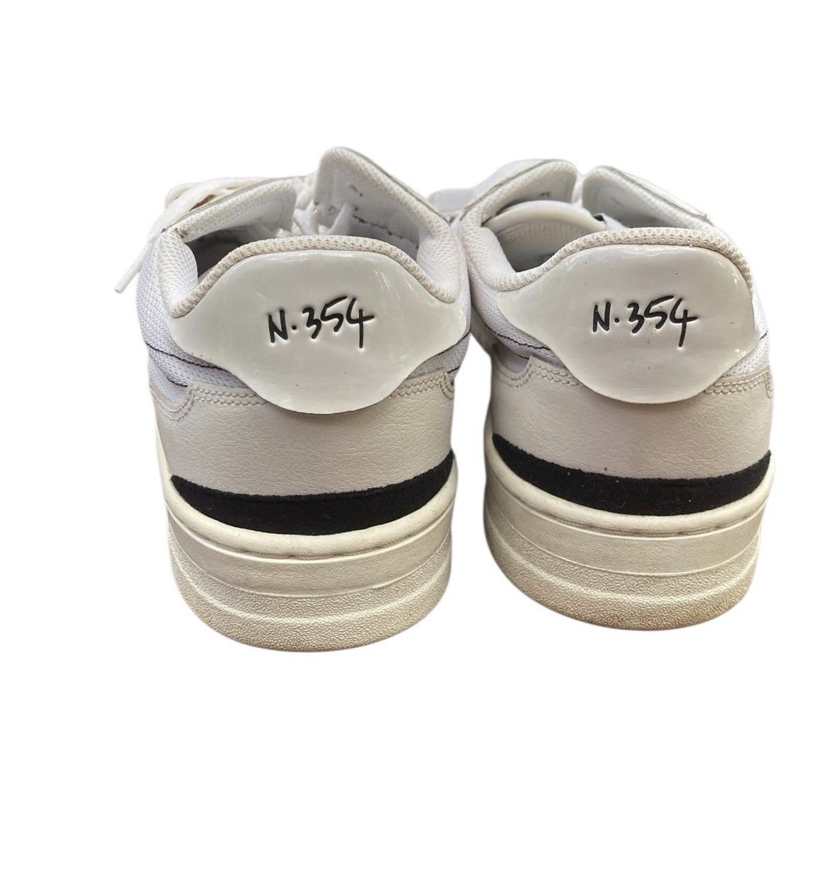 Nike Title: Nike N.354 Squash Type LX White Beige Sneakers Sz.12 Size US 12 / EU 45 - 7 Thumbnail