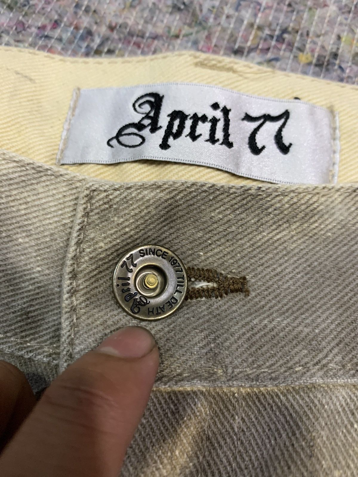 April 77 💸BINDINGOFFER💸April 77 joey overdrive 1955 rare pants Size US 30 / EU 46 - 3 Thumbnail