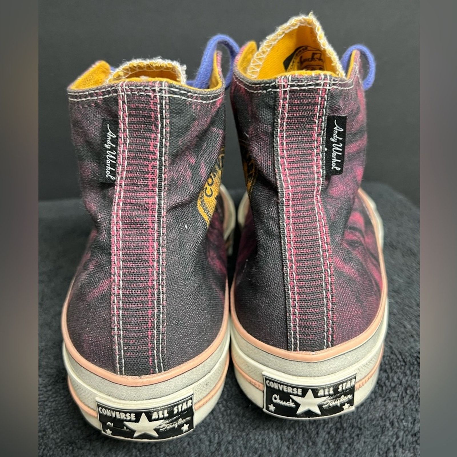 Converse Converse All Star Chuck Taylor Andy Warhol High Shoes RARE Size US 9 / EU 42 - 8 Thumbnail