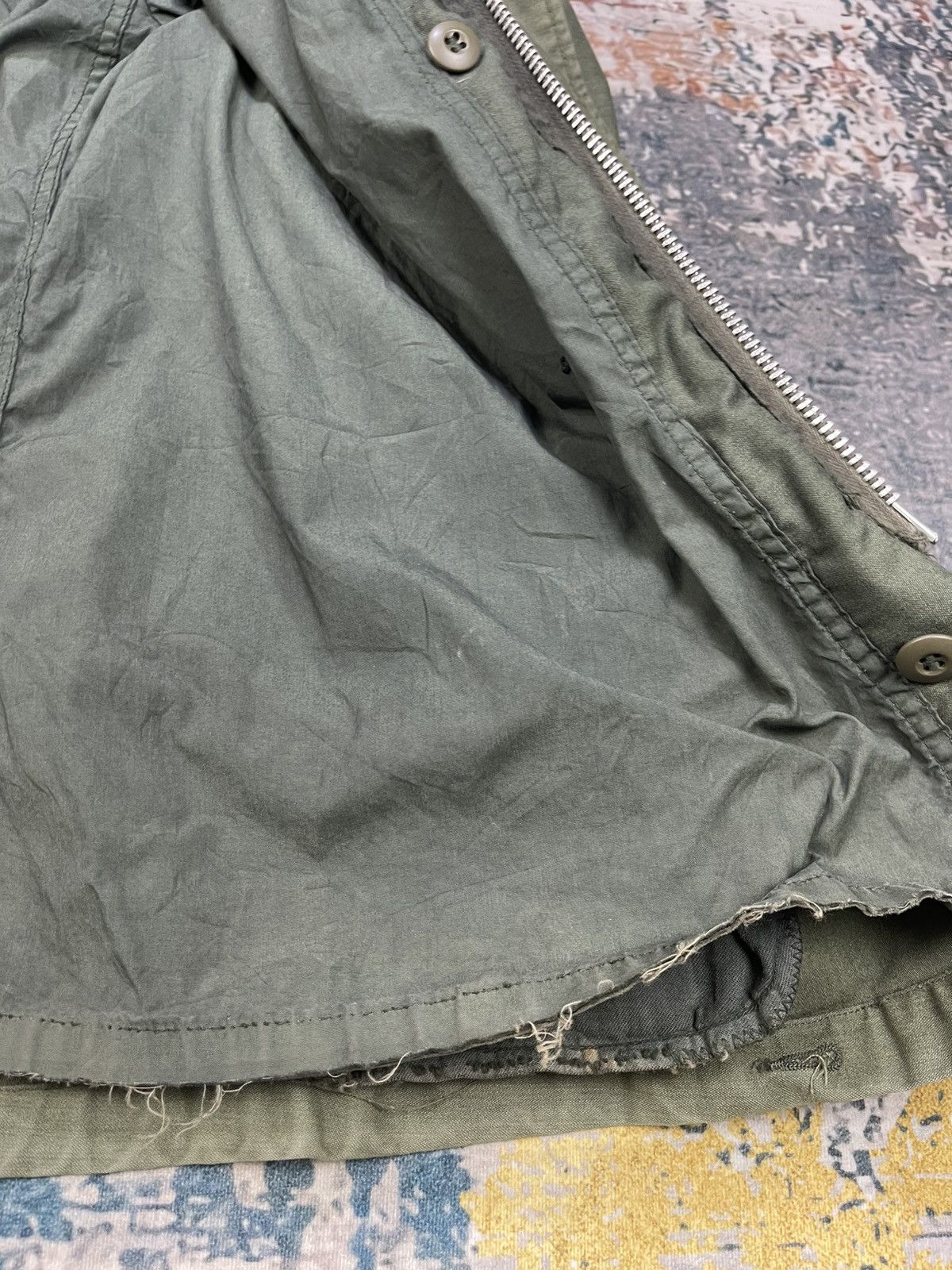 Vintage Vtg M65 x Flat Track By Roach 74 Field Jacket Size US M / EU 48-50 / 2 - 15 Thumbnail