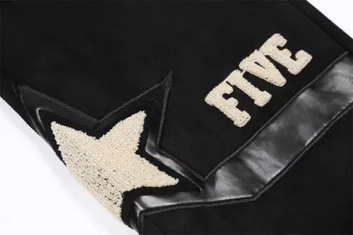 Other Embroidered letters casual elastic waist wide leg pants Size US 32 / EU 48 - 6 Thumbnail