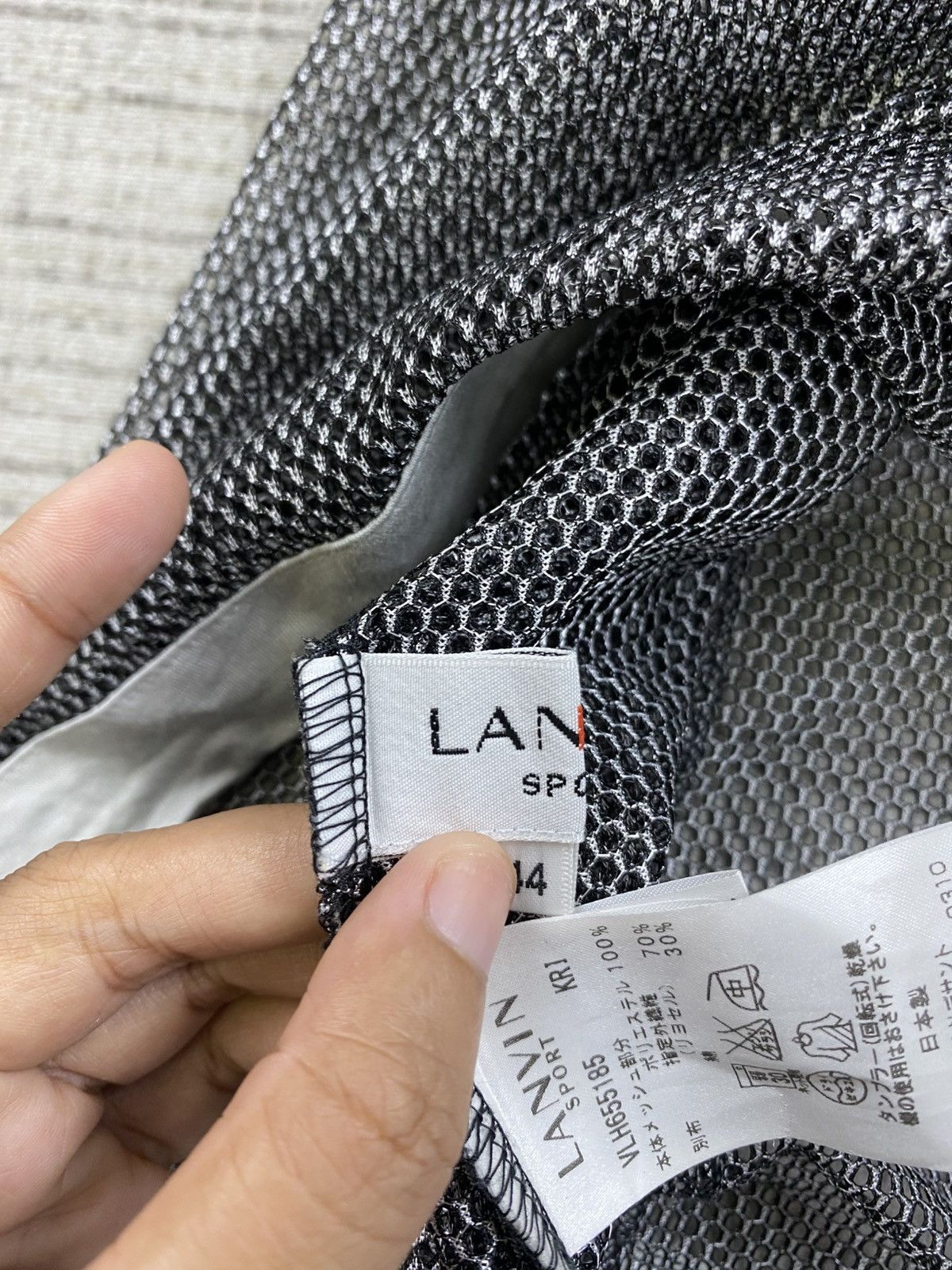Lanvin Vintage Lanvin Sport Full Mesh Vest Size US M / EU 48-50 / 2 - 7 Thumbnail