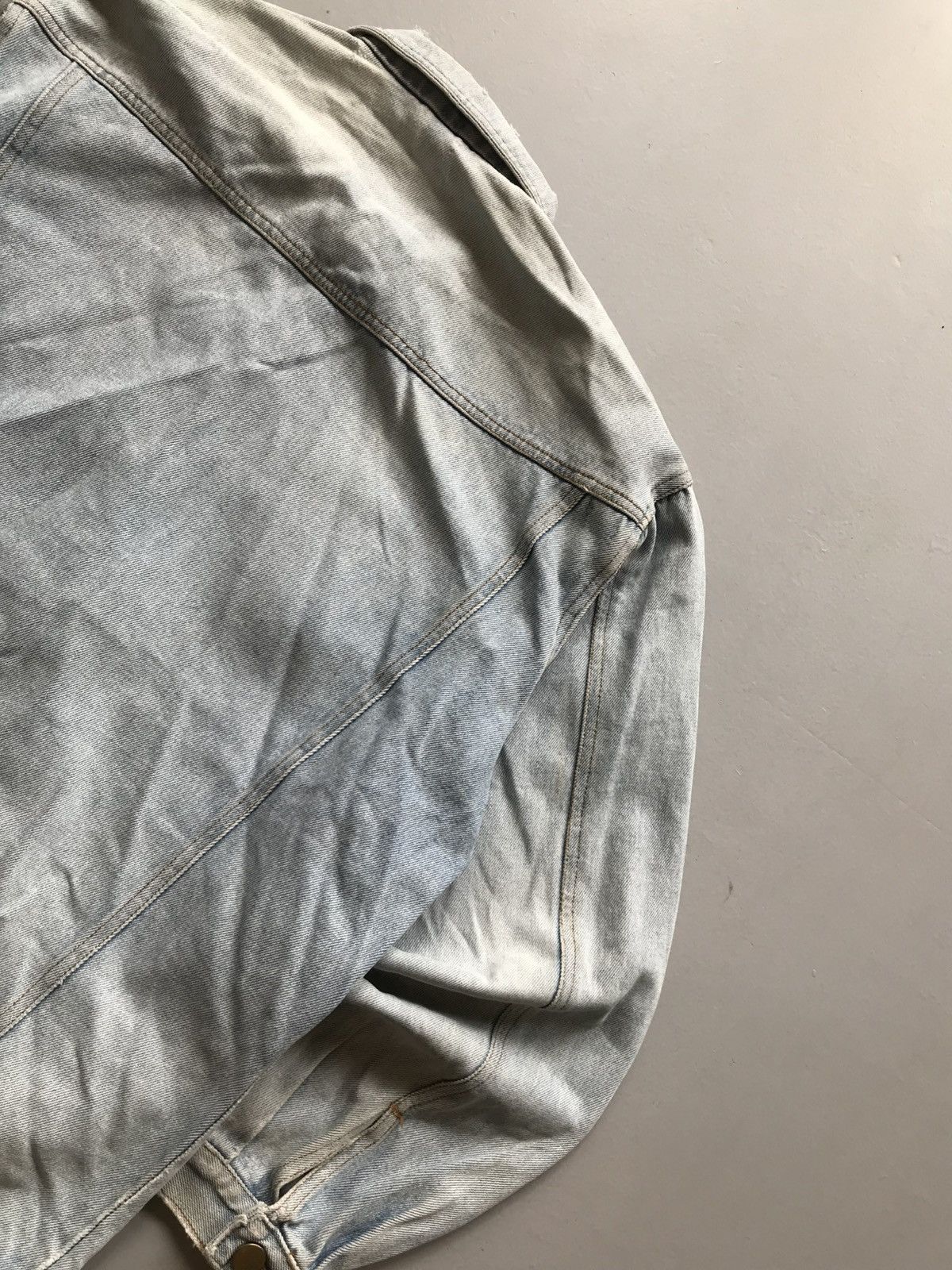 Designer Vintage Hip Hop faded denim jacket Size US S / EU 44-46 / 1 - 3 Thumbnail