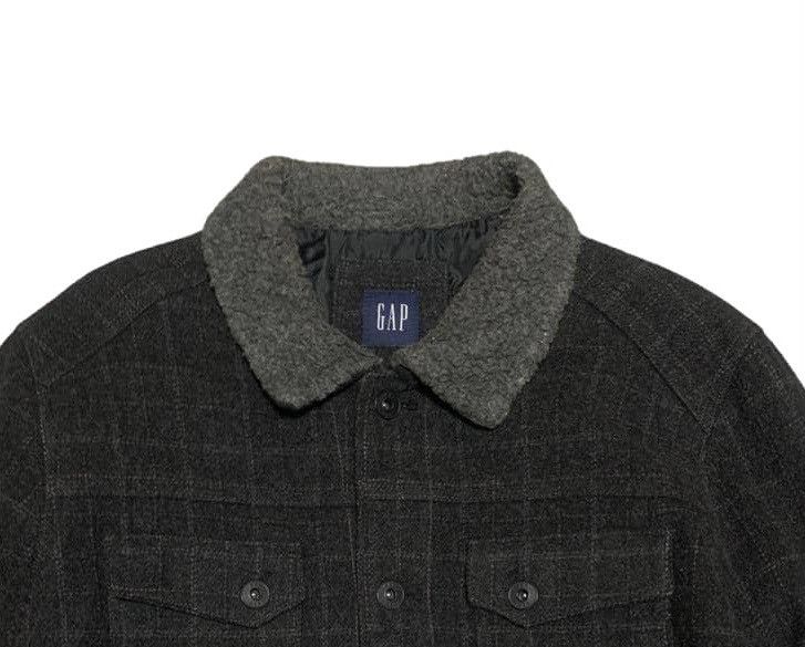 Japanese Brand Japanese Gap Wool Trucker Jacket Size US L / EU 52-54 / 3 - 4 Thumbnail